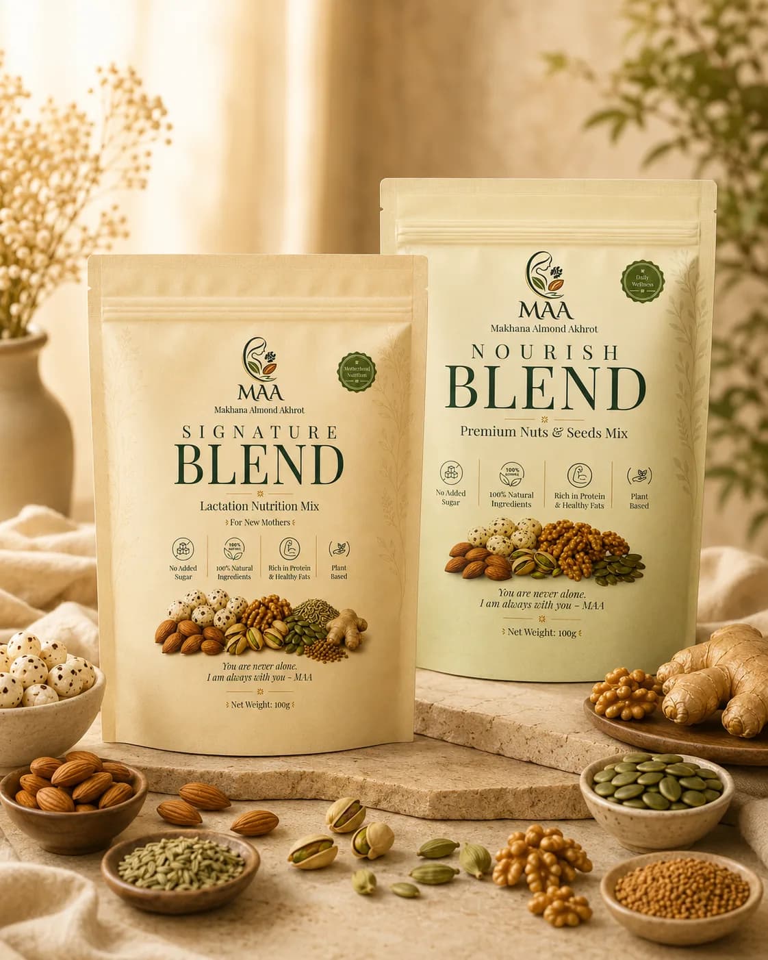 Maa Nutrition wellness blend — natural nutrition products